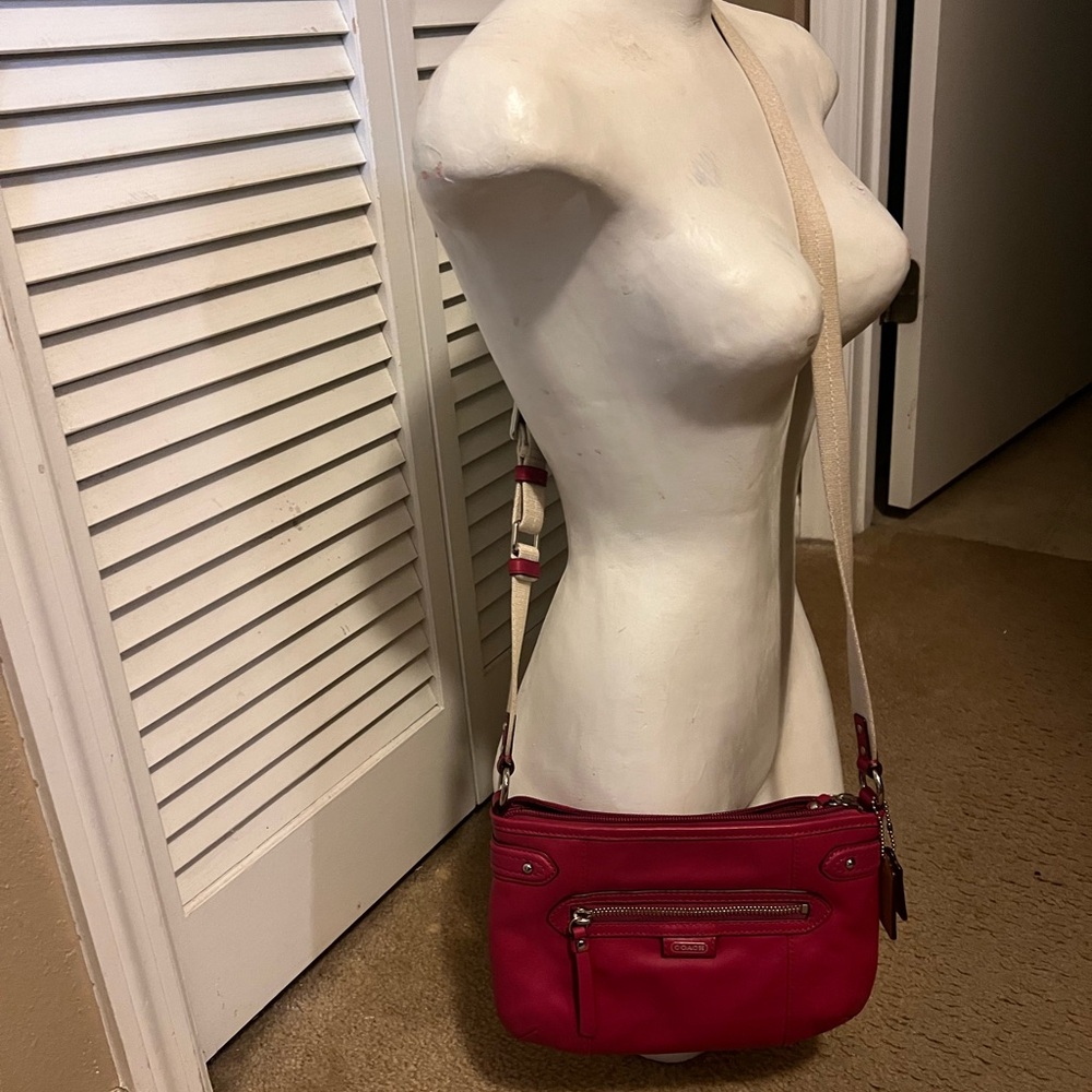 Coach Fuchsia Crossbody